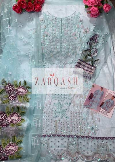 JIHAN VOL-02 BY ZARQASH EMBROIDERY SALWAR KAMEEZ MANUFACTURER IN INDIA